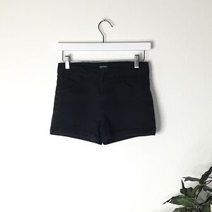 Celebrity Pink Jeans Black Denim Shorts